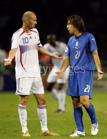 zizou et pirlo